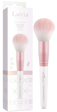Professioneller Make-up Pinsel Luvia, Puder Schminkpinsel, Puder Pinsel für das Gesicht, veganer Kosmetikpinsel, 208 // Powder Brush - Candy