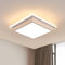 Lámpara de Techo LED Moderna, Plafon LED Techo Cuadrado 34W 3825LM, Luz de Techo de Acrílico Luz Calida 3000K para Dormitorio, Sala de Estar, Cocina, 30CM
