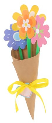 Abaodam 1 Satz Blumenstrauß-bastelset Anzüge Für Kinder Kinderanzüge Eine Armatur Blumen-bastelset Blumenstrauß Selber Machen Papierblumen Basteln Blumenhandwerk Für Kinder Pvc