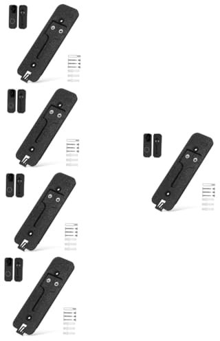 Uonlytech 5st Ersatzteile Für Die Türklingel-rückwand Halterung Für Video-türklingel Türklingel-rückplatte Zubehör Für Blink-türklingeln Blink Doorbell-kamerahalterung Plastik