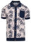 OXKnit - Polo da uomo con bottoni, a maniche corte, estiva, da golf, con tasca sul petto, cocco rosa, XL