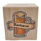 KF-Holz Tirelire en bois 10 x 10 x 10 cm – Caisse à bière, caisse à café, tirelire DIY avec signe du zodiaque personnalisé, fabriquée en Autriche
