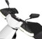 YFCJYBF Lenkerhandschuhe Fahrrad Winter, Winter Wasserdicht Schutz Lenker Thermo Handschuhe，Motorrad-, Fahrrad-, Roller-Winterhandschuhe mit reflektierenden Streifen
