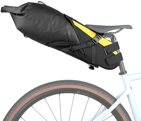 Rhinowalk Fahrrad Satteltasche Wasserdicht 14L Fahrradtasche Sitztasche Aufbewahrungstasche für Outdoor Fahrräder Mountainbikes Rennräder
