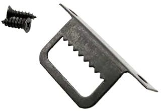 AYWTIUN Accroche Tableau Dent de scie Noire en Forme de T, 50 pièces, Photo cachée, Peinture à l'huile, Cadre de Miroir, Crochet Mural avec vis(B Right Angle)