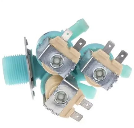 Elettrovalvola di ingresso dell'acqua DC62-00233D, compatibile con Samsung, parti della lavatrice 220V 50/60HZ