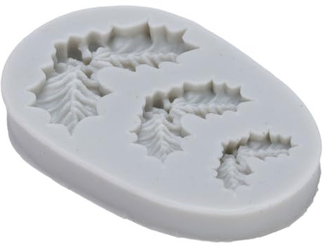 Morma di Foglia di Agrifoglio Foglie Silicio Foglie Silicone Strumenti Carattere dello Zucchero per Torta, Fabbricazione della Carta
