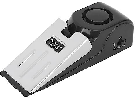 Door Stoppers For Bottom Of Door, Portable Lock Window Burglar Alarm Stop Alarm For Home Security Travel Business Trip Home Hotel Sensor