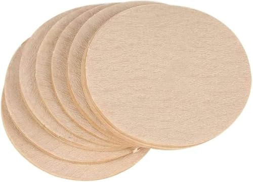 100 Pcs No.6 Coffee Filter Moka Pot Filter Paper Disposable Coffee Filters