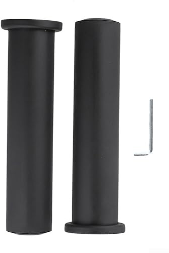 Honseadek Barbell Bar Adapter Sleeve for Standard to Olympic Weight Plate Conversion, 1 to 2 Post Converter for Vintage Barbells and Curl For Bars, High-Strength(48 * 200mm)