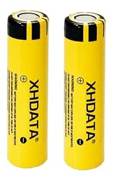 XHDATA Batterie 3000 mAh für D-808, D-109, D-608WB, D-368 und Weitere Kompatible Radio, 2 Stück