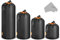 NEEWER Kameraobjektiv Tasche(4 Pack/4 Größen)Dicker Schutzbeutel mit Kordelzug,orangefarbener Innenraum,weiche Plüsch Neoprentasche,kompatibel mit Sony Canon Nikon Pentax Olympus Panasonic DSLR Lens