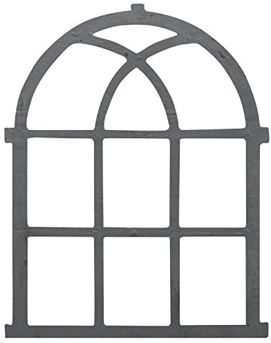 Fenster grau Stallfenster Eisenfenster Scheunenfenster Eisen 72cm Antik-Stil (f2)