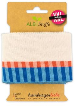 Albstoffe Cuff Me Icon Mono Bündchen meringa-luce Rosso-Nude-Bluette-Azzuro