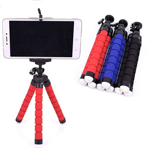 Trípode para teléfono, Compatible con iPhone, Android, cámara y GoPro, pequeño y Ligero Mini trípode con Patas Flexibles