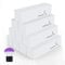 Canvalite Buffer Unghie, set 10 Buffer per Unghie Grana 120 con Pennello, Lime Unghie Professionali per Saloni di Bellezza, Adatti per Unghie in Gel