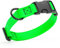 Dogline Biothane Hundehalsband, wasserdicht, mit Schnellverschluss-Schnalle, robustes beschichtetes Nylongewebe, geruchsdicht, mittelgroße und große Hunde (1.9 cm B x 30.5 - 48.3 cm L, grün)