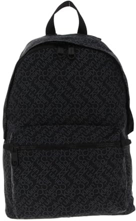 Calvin Klein CK Code Campus Backpack Black Zig Zag
