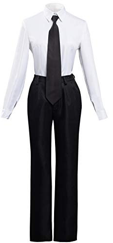 Alleyon Makima Cosplay Chainsaw Costume Suit Control Devil Anime Outfit for Halloween