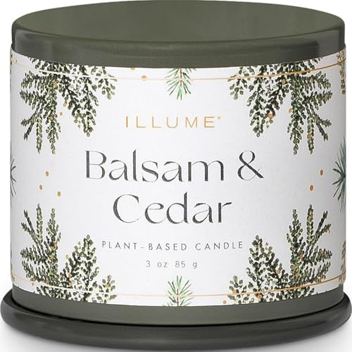 Illume, Kerzendose Balsam Zedernholz Demi Vanity 85 ml
