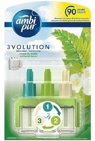 6er Pack - AMBI PUR 3volution Nachfüllung - Morgentau (Ochtend dauw) - 20ml