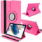 MOBISTAR® Case for Samsung Galaxy Tab A8 10.5 Inch 2021 Tablet (SM-X200/X205) PU Leather Protective Cover, 360 Degree Stand with Auto Wake/Sleep for Samsung Galaxy Tab A8 Model (Hot Pink)