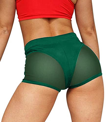 Schwarze Sport Leggings Damen, Shorts Damen Hosen Leggings Slip Compression Fahrrad Yoga Trainingshose Poledance Kleidung Gym Seamless Biker Fitness Sport Radlerhose Kurze Sporthose Leggins Kurz Boot