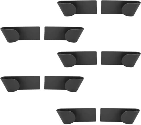 Fililogor Topfhalter, selbstklebend, 10 Stück selbstklebende Deckelhalter, Halterung für Wandtopf für Küchenschränke