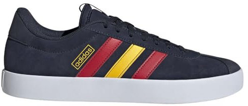 adidas Vl Court 3.0 Shoes Herren Schuhe, Legend Ink Better Scarlet Bold Gold, 46 2/3 EU