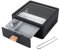 Petit barbecue portable, barbecue de table avec bassin à charbon extractible, petit barbecue de table, petit barbecue de table, brasero de camping portable pour la cuisine et la randonnée