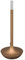 Cuifati Kabellose Tischlampe, Innovative Flammenlose Kerzenlampe, Touch-Steuerung, 3 Helligkeitsstufen Dimmbar, Minimalistische Metall-Ambientelampe f¨¹r (GOLD)