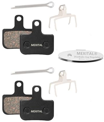 MEXITAL remsbeläge Fahrrad, 2 Paar Scheibenbremsbeläge Fahrrad für Sram Level T/TL/TLM B1 (2020 Model) / Level Ultimate B1 (2020 Model) Force eTap AXS Avid DB1DB3 DB5 19-2