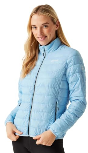 Regatta Hillpack II Damen-Jacke mit durchgehendem Reißverschluss, leicht, gepolstert, isoliert, wasserabweisend, leicht, perfekt für Spaziergänge, Wandern und Camping