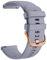 NTALJC 18 mm Ersatz-Silikonarmband für Garmin Vivoactive 4S Uhrenarmband Smartwatch Vivomove 3S Venu2S Armband Armbänder Gürtel (Farbe: Grau, Größe: 18 mm Vivoactive 4S)