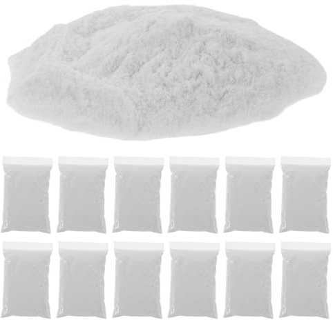 OFFSCH 20 sacs de ciment pour construire des mini maisons : kit de construction de briques de ciment miniatures (DIY) - Colle adhésive haute adhérence pour construire des maisons de poupée