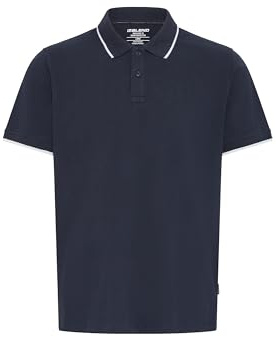 Blend BHEdin Herren Poloshirt Polohemd Shirt mit kurzen Ärmeln