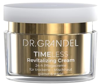 DR. GRANDEL TIMELESS Revitalizing Cream 24-Stunden-Gesichtscreme 50 ml | Anti-Aging Pflege für Gesicht, Hals & Dekolleté, mit Buchenknospen-Extrakt & Ceramiden, trockene bis Mischhaut