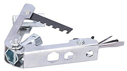 SENECESLI Chainsaw Multi-Tool Versatile Foldaway Pocket Hardware Kit for Chain Saw Maintenance, Cold Rolled Steel Material