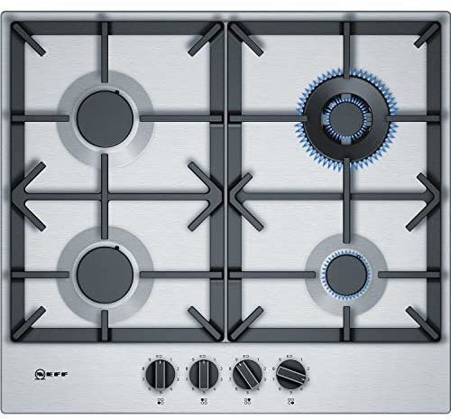 Neff N70 60cm 4 Burner Gas Hob - Stainless Steel