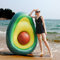 Aufblasbare Avocado Luftmatratze Pool,Hängematte Wasser Erwachsene und Kinder.Wasserhängematte 100 kg für Luftmatratze Wasser für Sommer Poolpartys(Avocado mit Kugel)