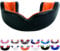Oral Mart Black/Orange Youth Mouthguard for Kids - Youth Mouthguard for Karate, Flag Football, Martial Arts, Taekwondo, Boxing, Football, Rugby, BJJ, Muay Thai, Soccer, Hockey (with Free Case)