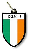 Porte cles clefs cle Drapeau Collection Ville Blason Irlande Irlandais