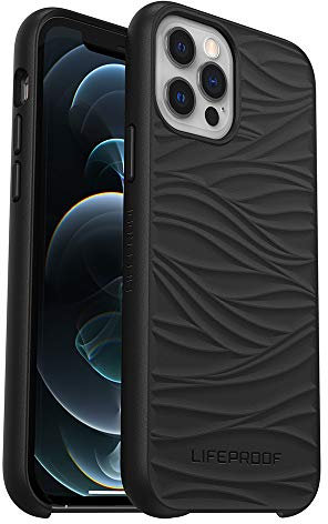 LifeProof Wake Series Schutzhülle für iPhone 12 und iPhone 12 Pro, Schwarz