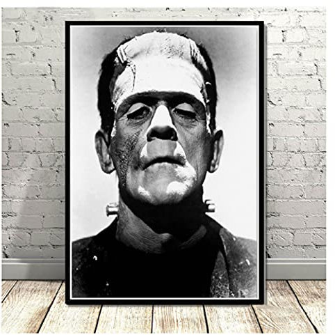 RUIYANMQ 1000 Piece Puzzle Frankenstein Universal Monsters Horror Movie Movie Poster Family Games For Adults Kids Games Educational Toys Px285Yk