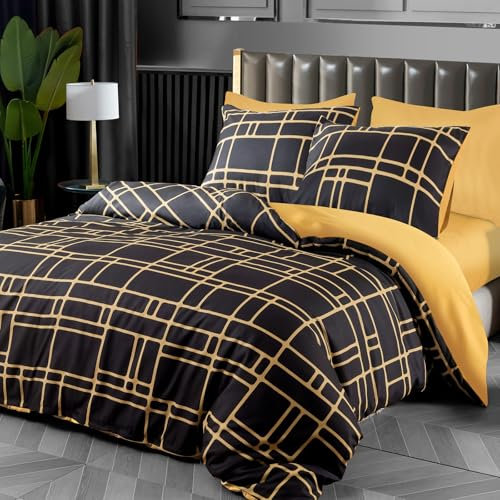 Pamposh King Size Duvet Cover Sets Premium Brushed Microfiber Duvet Cover King Size Ultrasoft Hypoallergenic Reversible Non Iron Luxury Bedding Set With Zipper Closure