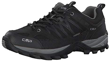CMP Herren Rigel Low Trekking Shoe Wp, Nero-Grey, 48