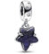 PANDORA Himmlische Galaxie Stern Murano Charm-Anhänger aus Sterling-Silber mit Zirkonia Steinen verziert, Moments Collection, kompatibel Moments Armbändern, 792368C01