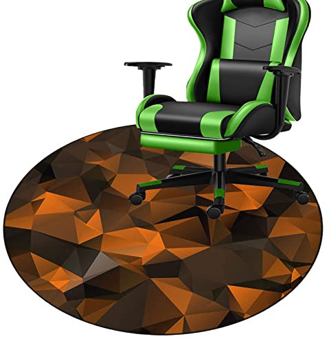 Chair Mat Protector de Suelo Silla de Oficina Decora Oficina Dormitorio, Alfombrilla para Silla de Gaming Oficina, Alfombra Silla Gaming Alfombra Gaming Suelo Alfombra Gamer Suelo Floorpad 80 cm