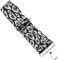 Breiter Taschengurt Schultergurt Tragegurt Tasche Schulterriemen für Crossbody Bag Gurt Leoparden und Skull Totenkopf und Blumen Motiv 01 (Taschengurt Leo Silber 01)