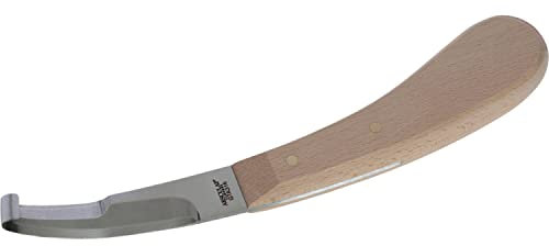 Kerbl Couteau à sabot double tranchant, lame moyenne